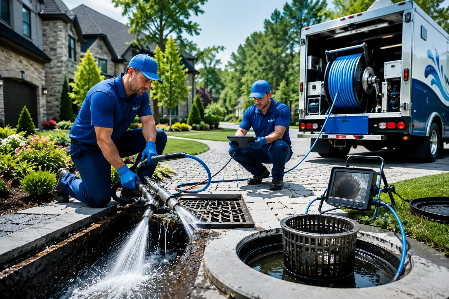 Local outdoor drain cleaning professionals in Port Clinton, PA